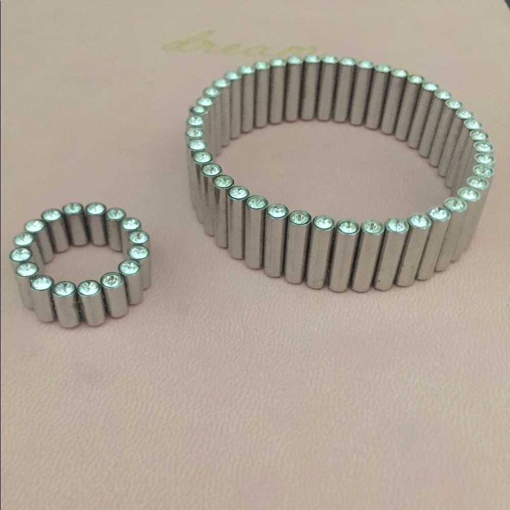 Swatch Bracelet and ring set